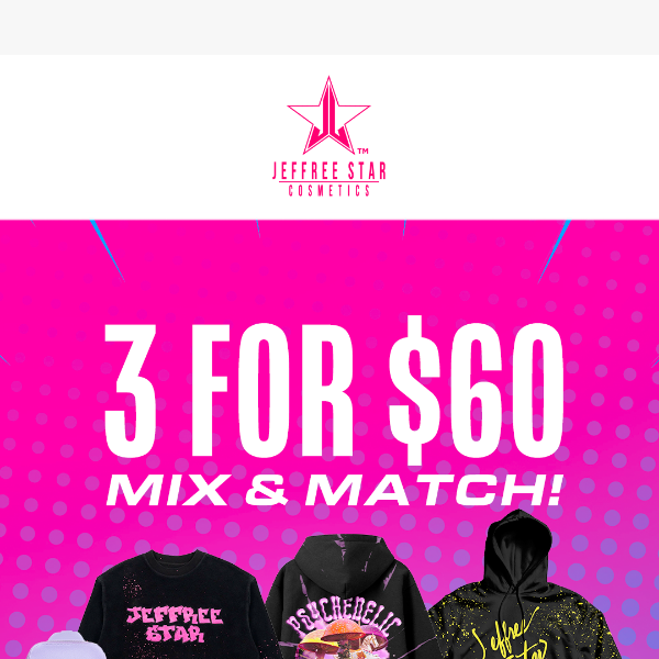 Jeffree Star $20 Iconic Deals are LIVE!