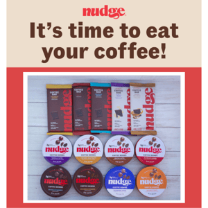 It's time to eat your coffee!