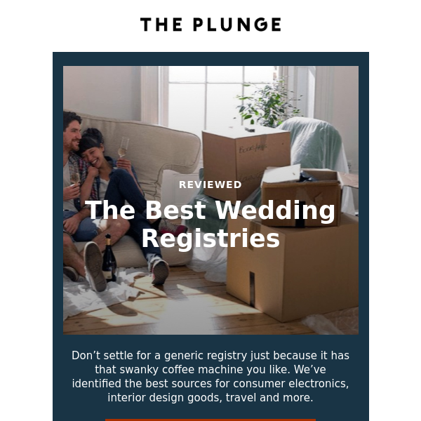 Reviewed: The best wedding registries