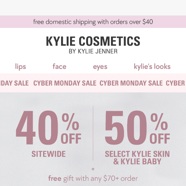 Cyber monday deals kylie cosmetics