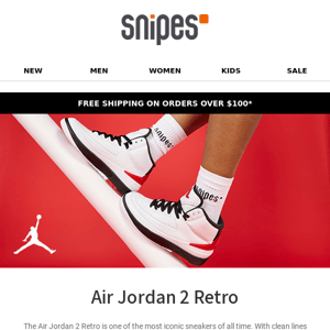 🚨 Release Alert: Air Jordan Retro 2 "Chicago"
