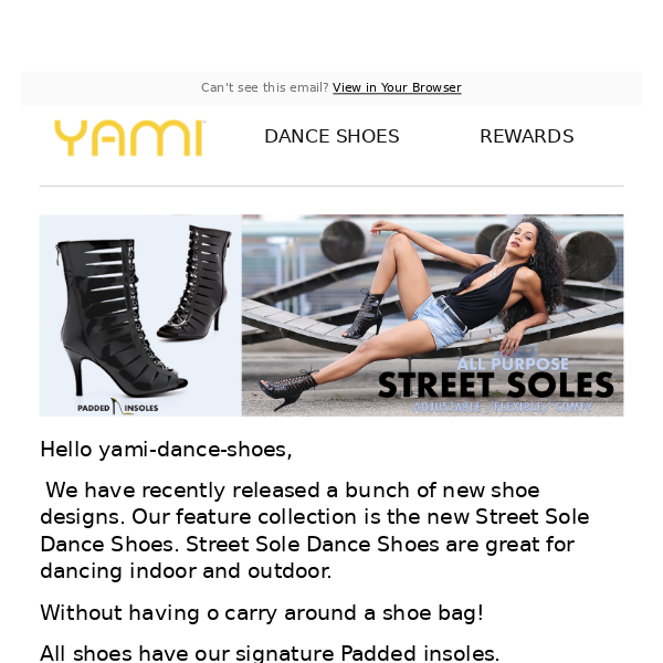 Hi Yami Dance Shoes, Take a look at our new Shoe Drops. Street Sole  Collection - Yami Dance Shoes