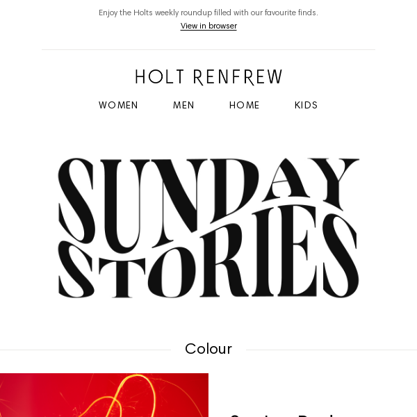 Sunday Stories | Bold Expression