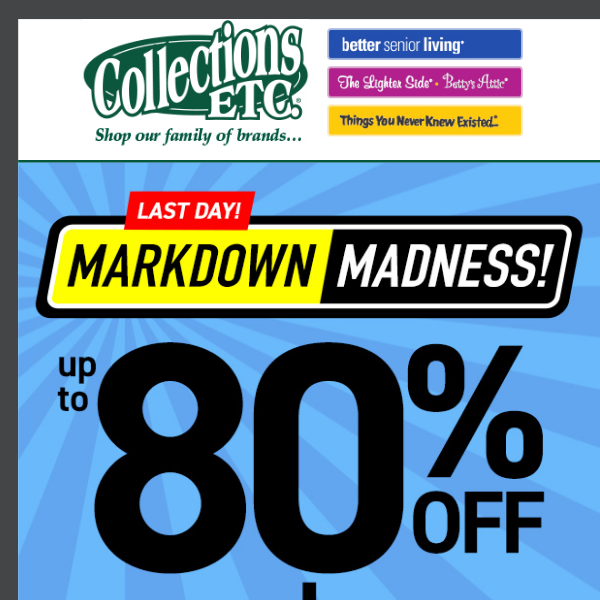 Grab Them Now: Markdown Madness Deals!