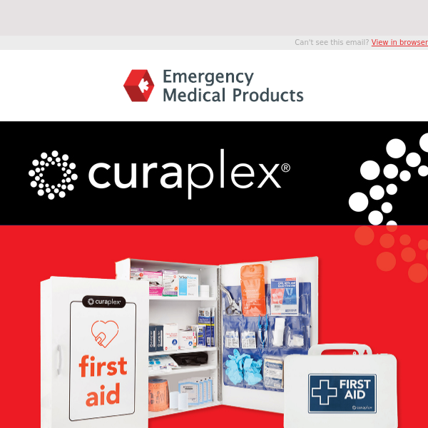 Introducing Curaplex ANSI First Aid Kits