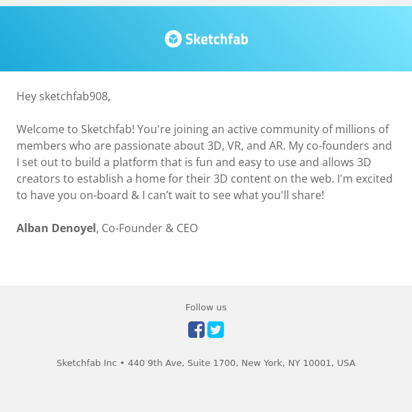 Welcome to Sketchfab!