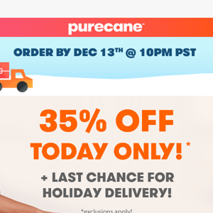 Last Chance for Holiday Delivery! 🚚