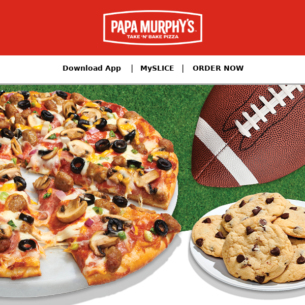🏈 Big Game On? Fresh Hot Pizza On! 25% Off 🍕