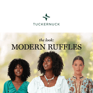 The Look: Modern Ruffles