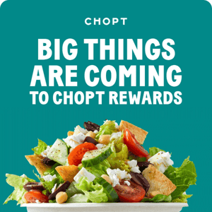 The NEW Chopt Rewards Program Drops Soon!