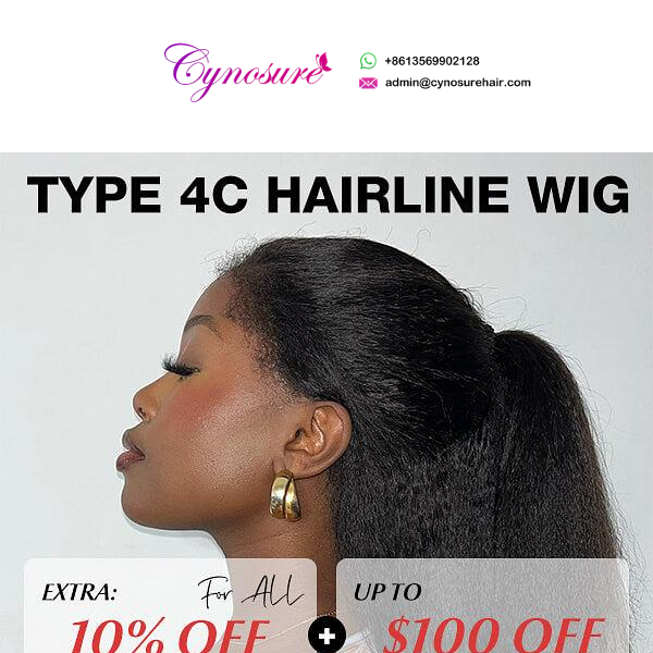 Wow! Natural Hairline Is Your Best Select💗