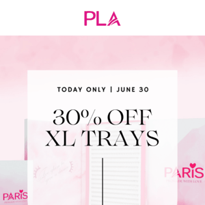 We LOVE to spoil you! 30% OFF XL Trays! 🥰