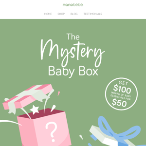 ✨The Mystery Baby Box✨ Get $100 Worth for $50