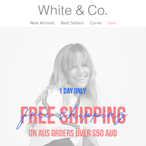 Did Someone Say FREE SHIPPING*? 🚚