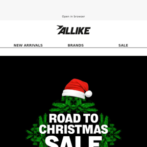 Road to Christmas Sale: 22% off everything 🎄 | Holiday Sale at a.plus: get 25% off