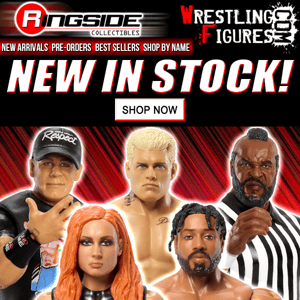 WWE Series 143 In Stock & Black Friday 3.0 Sale!