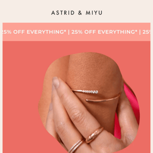 Astrid & Miyu, shop jewellery gifts for less