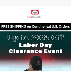 Labor Day Clearance Sale 🧲