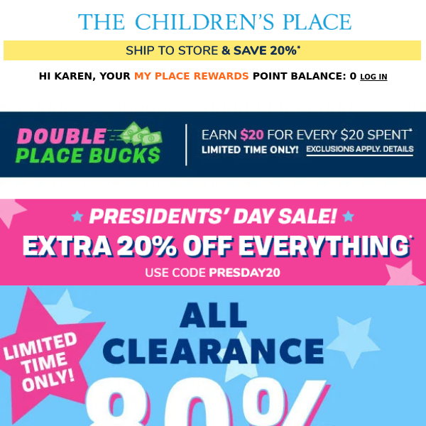 Expires soon: 80% OFF ALL Clearance! Shop it before its gone.
