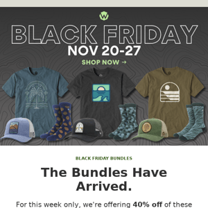 Your Black Friday Starts NOW