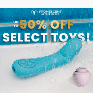 We don't TOY around with 50% off 😉