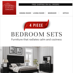 Save 10% on Bedroom Furniture Sets. Free Shipping.