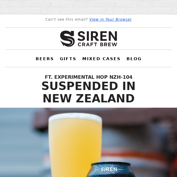 Suspended In New Zealand... in 440ml Cans!