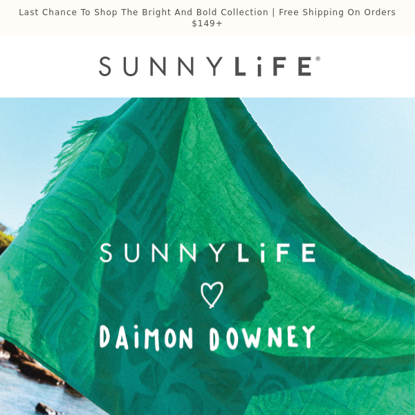 ABOUT TO SELL OUT: SUNNYLiFE 🤍 Daimon Downey