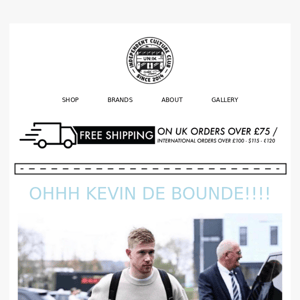 What!!! Kevin De Bruyne in bound?