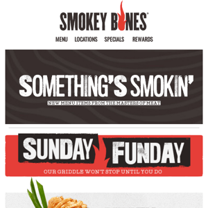 NEW Sunday Brunch At Smokey Bones, All-Day Fun 🥂