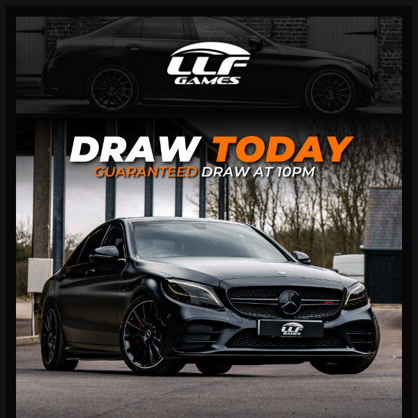 How is this UNDERSOLD? 😲 Win a stealth black 475bhp C43 AMG today for JUST 59p!