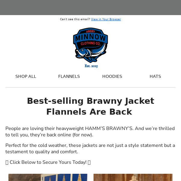 Hamm’s Heavyweight 🥊 Brawny Jackets Are Back