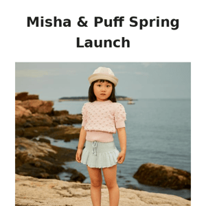 Misha & Puff Spring Launch, Save The Date