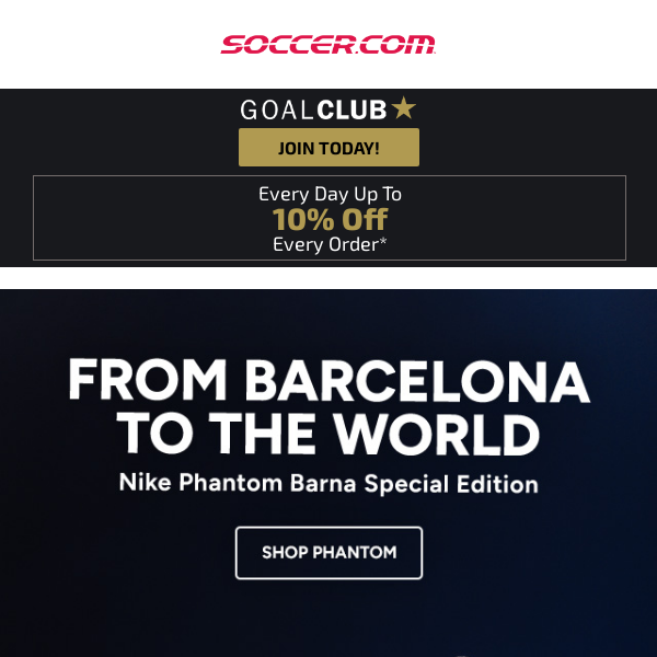 ⚽️ Special Edition Drop: Nike Phantom BARNA Cleats