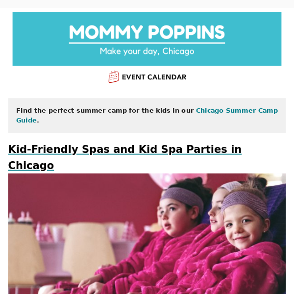 Kid-Friendly Spas and Kid Spa Parties in Chicago