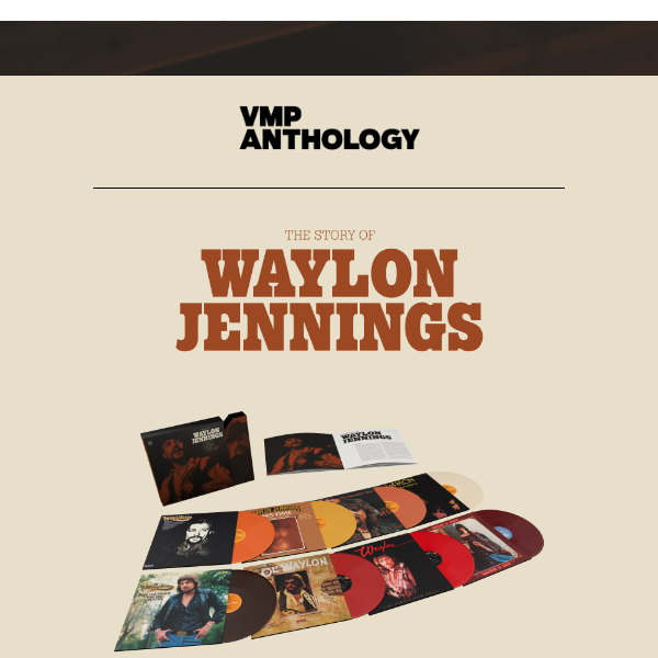 Vinyl Me Please, The Story of Waylon Jennings is here 🪕