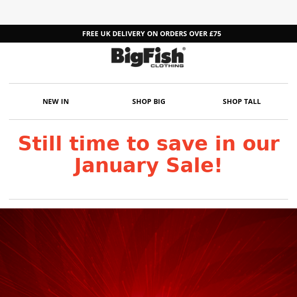 Still time to save in our January Sale!
