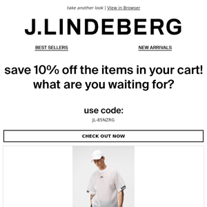 How About 10% Off Items In Your Cart?