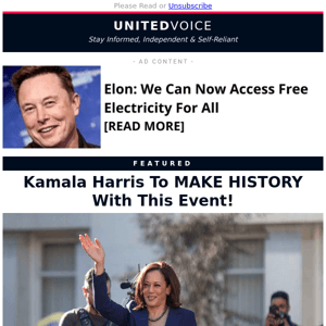Kamala Harris To MAKE HISTORY With This Event!