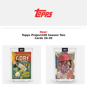 Topps Project100 is back!