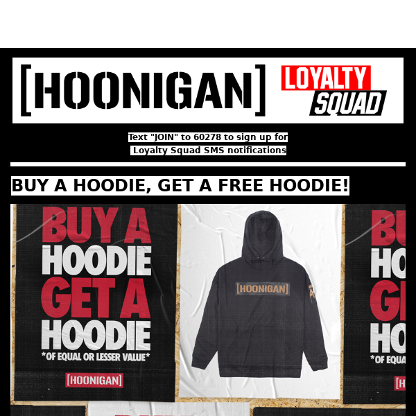 FREE HOODIE ALERT