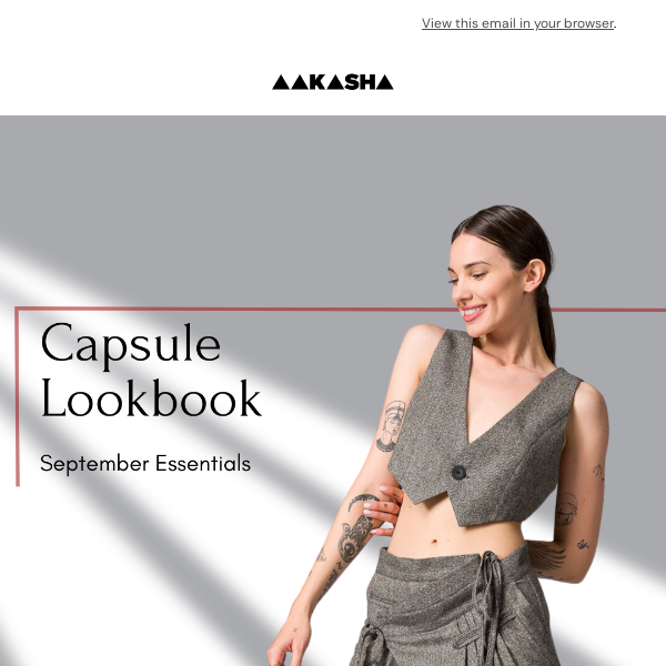 Capsule Lookbook: New Collection Alert!✨