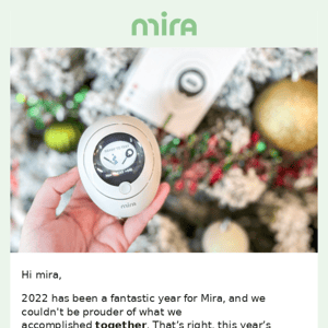 🎉 Mira results for 2022!