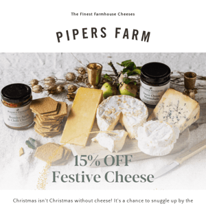 15% OFF Festive Cheese