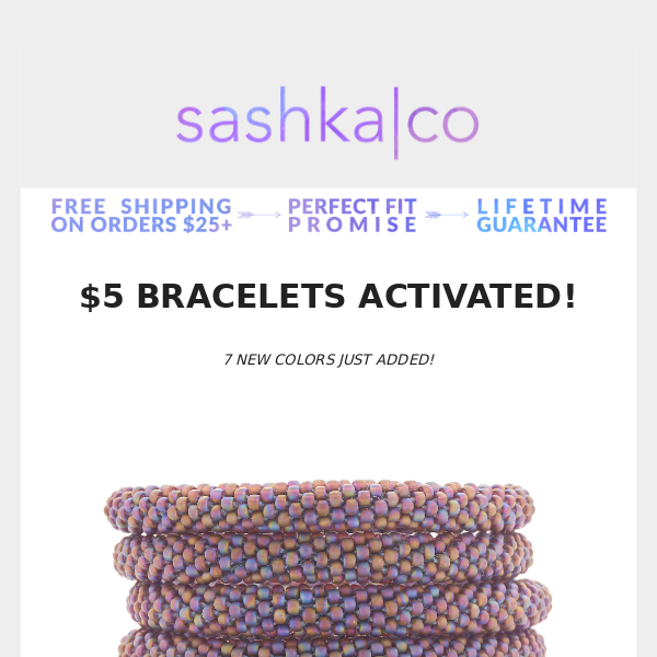 Unlock a Sashka Co. Bargain - ONLY $5! 💰