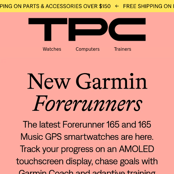 Fresh Drops from Garmin