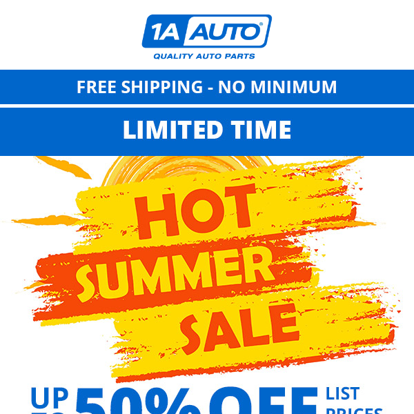 🌡️ Temps Heating Up - Hot Summer Sale Starts Today!