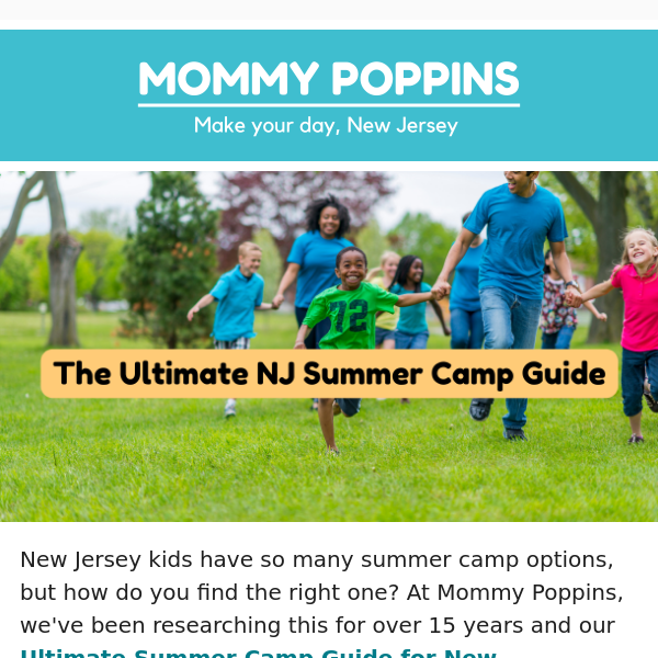 🌞🏕️The Ultimate NJ Summer Camp Guide Is Here! STEM, Swim, Sleepaway, and More