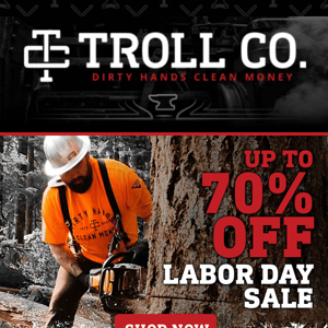 Take Up to 70% Off This Labor Day