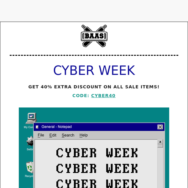 ⚡ CYBER WEEK ⚡